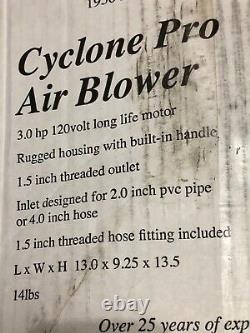 Air Supply Of The Future Cyclone Pro 3 hp 14128100P Swimming Pool Liner Blower