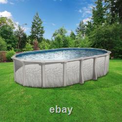 Antigua Above Ground Swimming Pool with Liner & Skimmer