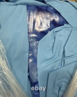 Aqua Coastal Reef Overlap Round Above Ground Pool Liner, 48-54 (12' Round) Is