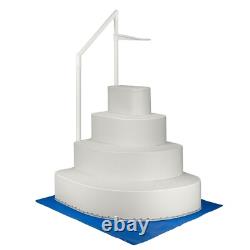 Aqua Select Above Ground Swimming Pool Entry System Step with Pad (Choose Color)