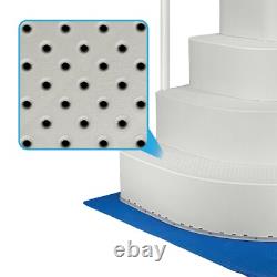 Aqua Select Above Ground Swimming Pool Entry System Step with Pad (Choose Color)