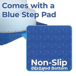 Aqua Select Above Ground Swimming Pool Entry System Step with Pad (Choose Color)