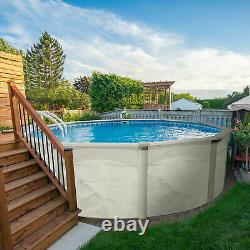 Aquarian Phoenix 18'x52 Round Steel Frame Above Ground Swimming Pool witho Liner