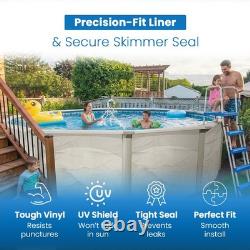 Aquarian Phoenix 18ft x 52in Above Ground Pool with Filter, Ladder, Liner, Skimmer