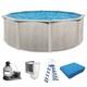 Aquarian Phoenix 24'x52 Round Above Ground Pool with Pump, Ladder, Liner, Skimmer