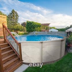 Aquarian Phoenix 24'x52 Round Above Ground Pool with Pump, Ladder, Liner, Skimmer