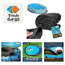 Armour Shield 16-Foot x 32-Foot Oval Heavy Duty Pool Liner Pad for Above Grou