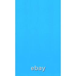 BLUE WAVE 8ft Round Standard Gauge 48/52 Deep Pool Overlap PVC Liner Blue