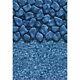 Beaded 24' Round Boulder Swirl 52 in. Depth Above Ground Pool Liner, 20 Mil