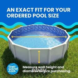 Beaded Pool Liner for Above Ground Pools Round & Oval Tahoe Valley 54 Depth