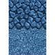 Beaded Round Boulder Swirl 52 in. Depth Above Ground Pool Liner, 20 Mil Swimline