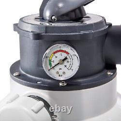 Bestway Power Steel Above Ground Pool Set 14' x 8'2 x 39.5 Sand Filter Pump