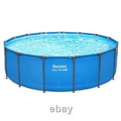 Bestway Steel 15' x 48 Round Frame Above Ground Swimming Pool (No Pump) (Used)
