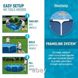 Bestway Steel Pro 12' x 30 Above Ground Pool Set with DuraPlus Liner (Open Box)