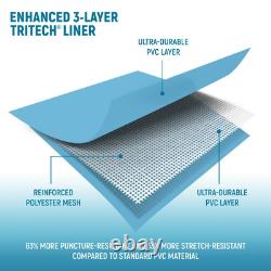 Bestway Steel Pro 12' x 30 Round Above Ground Pool Set with DuraPlus Liner