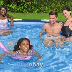 Bestway Steel Pro 12' x 30 Round Above Ground Pool Set with DuraPlus Liner