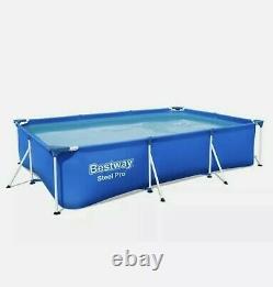 Bestway Steel Pro 9'10 x 6'7 x 26 Rectangle Above Ground Pool Swimming Pool