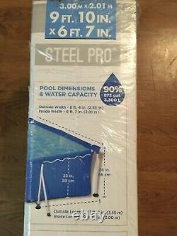 Bestway Steel Pro 9'10 x 6'7 x 26 Rectangle Above Ground Pool Swimming Pool