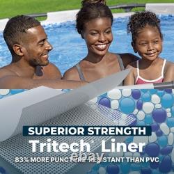 Bestway Steel Pro MAX 10'x30 Round Above Ground Outdoor Swimming Pool with Pump