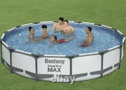 Bestway Steel Pro MAX 14 ft x 33 in Pool with Filter Pump NEW FREE SHIPPING