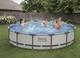 Bestway Steel Pro MAX 14' x 33 Round Above Ground Swimming Pool Set 530 GPH