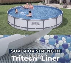 Bestway Steel Pro MAX 14' x 33 Round Above Ground Swimming Pool Set 530 GPH