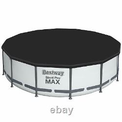 Bestway Steel Pro MAX 14 x 4 Foot Above Ground Round Complete Pool Set (Used)