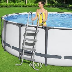 Bestway Steel Pro MAX 14 x 4 Foot Above Ground Round Complete Pool Set (Used)