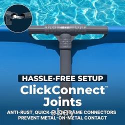 Bestway Steel Pro MAX 15ft x 48in Above Ground Swimming Pool Round Backyard-New