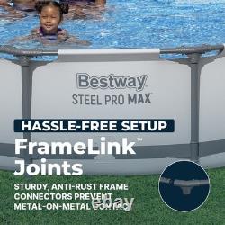 Bestway Steel Pro MAX Above Ground Swimming Pool Set