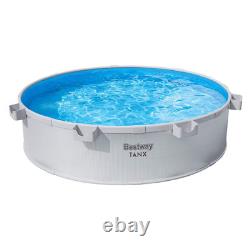 Bestway TANX 8ft x 24in Round Above Ground Stock Tank Pool Set