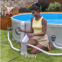 Bestway TANX 8ft x 24in Round Above Ground Stock Tank Pool Set
