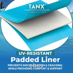 Bestway TANX 8ft x 24in Round Above Ground Stock Tank Pool Set