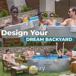 Bestway TANX 8ft x 24in Round Above Ground Stock Tank Pool Set