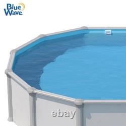 Blue 12x24 ft Oval Pool Liner Standard Gauge, Overlap Design, 48/54 in Depth