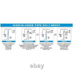 Blue 15 Ft. Round Overlap Pool Liner 48/52 In. D