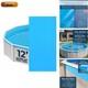 Blue Wave 12 Ft Round Overlap Pool Liner For Above Ground Pools, Blue NL321-20