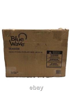 Blue Wave 15' x 30' Above-ground Oval Standard Gauge Overlap Liner 48-54