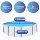Blue Wave 21' Round Uni-Bead Above Ground Pool Liner 54 Wall NL332-40 See Pics