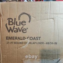 Blue Wave 21' Round Uni-Bead Above Ground Pool Liner 54 Wall NL332-40 See Pics
