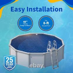 Blue Wave 8FT Round Pool Liner Unibead Heavy Gauge Vinyl for Above Ground Pools