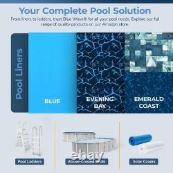 Blue Wave Emerald Coast 18-ft x 33-ft Oval Overlap Pool Liner for Above-Ground