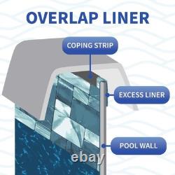Blue Wave Emerald Coast 21 ft Round Pool Liner for Above Ground Pools