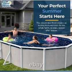 Blue Wave Evening Bay 12x24 ft Oval Pool Liner for Above Ground