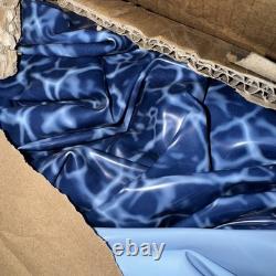 Blue Wave Evening Bay 15-ft x 30-ft Overlap Oval Pool Liner Dark Blue, 48/54-In