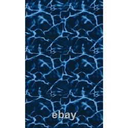 Blue Wave Evening Bay 18-ft x 33-ft Overlap Pool Liner for Above-Ground Steel