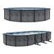 Blue Wave Marbella 52 Steel Wall Above Ground Pool Kit plus Starter Package