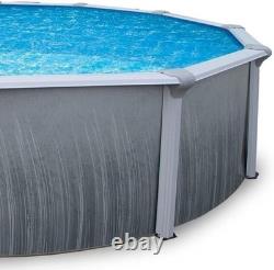 Blue Wave Martinique Round & Oval Above Ground Swimming Pool Package Kit