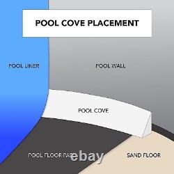 Blue Wave NL102-36 48 Peel and Stick Above Ground Pool Cove White Pack of 27