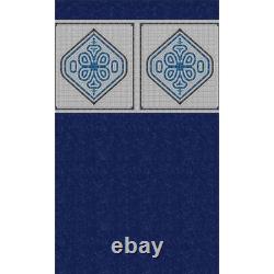 Blue Wave NL329-40 Heavy Gauge Mangalore Mosaic Round Unibead Pool Liner, 12-FT